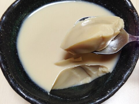 ほうじ茶ミルクゼリー